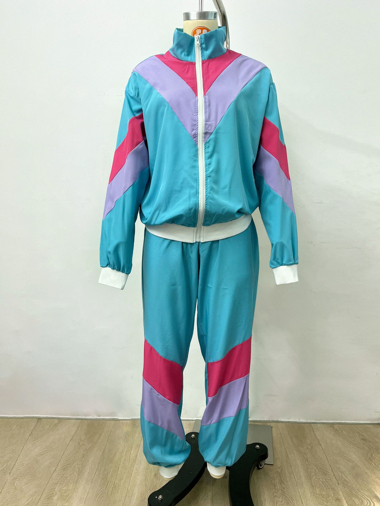 80s Vintage Hip Hop Tracksuit Halloween Retro Costume Fashion Sportswear